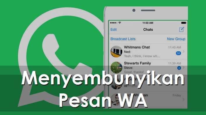  Cara Menyembunyikan Percakapan Dan Foto Unduhan WhatsApp 