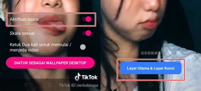 Terapkan Wallpaper Video